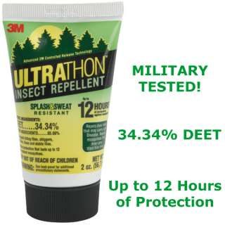 3M ULTRATHON INSECT REPELLENT LOTION Mosquitoe Repellant DEET Military 
