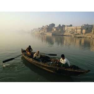  Rowing Boat on the River Ganges, Varanasi (Benares), Uttar 