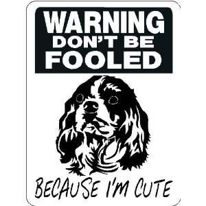  CAVALIER KING CHARLES ALUMINUM GUARD DOG SIGN: Everything 