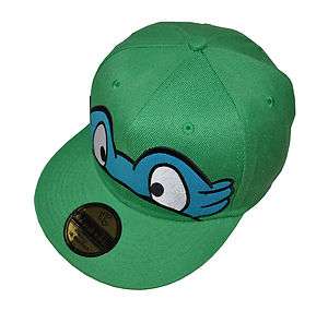 NEW Ninja Turtles Green SnapBack Snap Back Retro Hip Hop Baseball Cap 