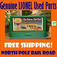 LIONEL 2710 BILLBOARD LINEX GASOLINE CLEAN RESTROOMS lot  