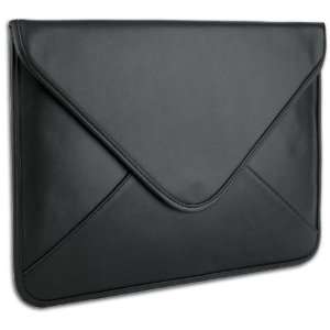  Black Generic Leather Laptop Sleeve Envelop Case fit Apple 