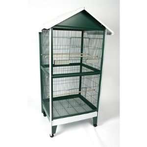  Large Pitched Roof Aviary Bird Cage