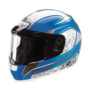  Z1R Phantom Sno Tron Snow Helmet Large  Blue Automotive