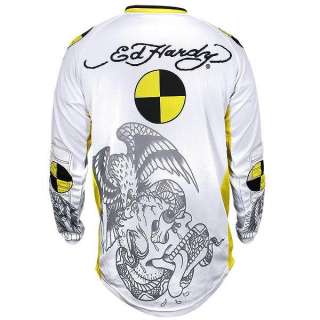 NWT Mens Ed Hardy Motorsports Biker Racing Motorcycle Jersey T Shirts 