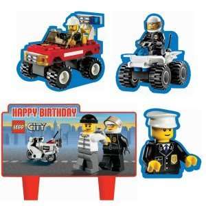  LEGO City Mini Cake Decorations Party Accessory Toys 