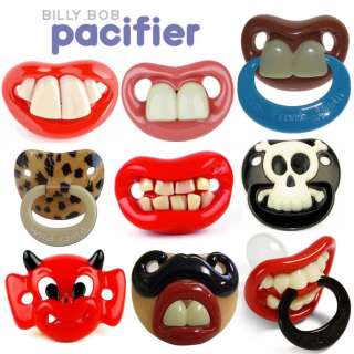 Billy Bob Baby Pacifier Teeth Funny Dummy Soother Lips 0658890500904 