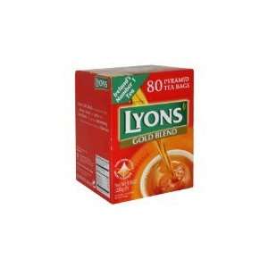Lyons Gold Blend Tea. 3 Pack X 80 Bags  Grocery & Gourmet 
