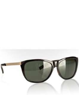 Tory Burch brown tortoise metal stem sunglasses   
