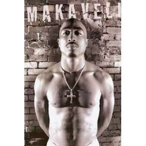Tupac Shakur Poster 2 Pac 2pac Makaveli 24 By 36 