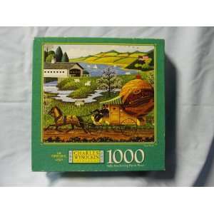  Charles Wysocki 1000 Piece Jigsaw Puzzle Titled, Paper 