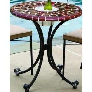   Round Bev Bistro Table (top and base)w/ice bucket