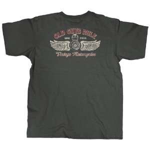   Designs OG753 XL Old Guys Rule Classic Vintage Motorcycles   X Large