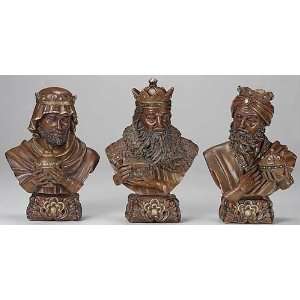   Grandeur Three Kings Bust Nativity Christmas Figures
