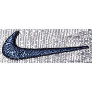  NIKE Navy Blue SWOOSH 2 Logo Embroidered PATCH 
