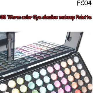 New Professional 88 Warm Color Fashion Eye Shadow Makeup Palette 