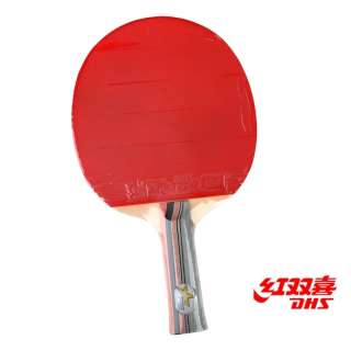 DHS Racket Ping Pong Paddle Sets Long Handle In Rubber  