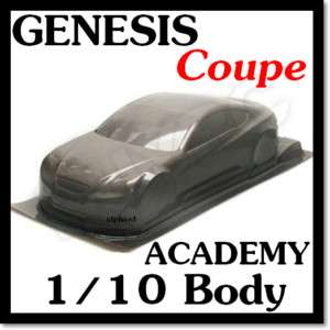 Hyundai Genesis Coupe RC Car 1/10 Academy Body  