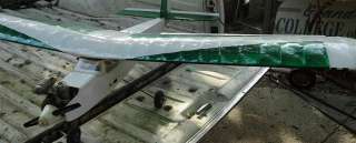 Large 5 foot wing span RC K & B Gas Airplane Futaba Controls  