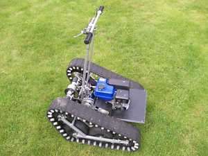  Carpet Go Kart, (Personal Tracked Vehicle) Build Plans Only  