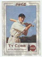 Coca Cola Coke Series 1 Case Card Ty Cobb TC 1  
