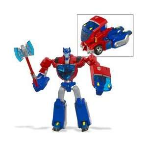  Transformers Animated Deluxe : Optimus Prime: Toys & Games