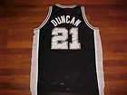 TIM DUNCAN AUTHENTIC REEBOK GAME JERSEY  