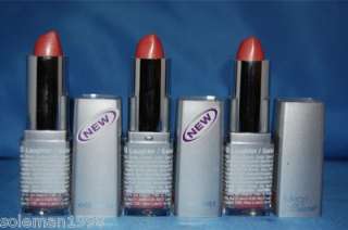   tubes of Wet n Wild Mega Colors Lipstick in #914B Laughter color