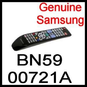 SAMSUNG Remote Control BN59 00721A LCD HDTV LN37A530P1F LN40A530P1F 