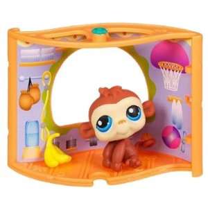  Littlest Pet Shop Pet Nook   Monkey: Toys & Games