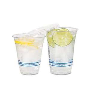  Recycled Content Clear Plastic Cold Drink Cups, 12 oz 