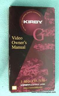 Kirby G 5 Vacuum Cleaner + Rug Renovator and Extra Tools  