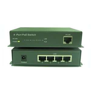  5 Port 10/100Mbps Switch with 4 Port Full Power POE 