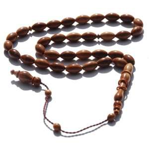   Rosary 33 Bead Exotic Kuka Seed Islamic Prayer Beads: Everything Else