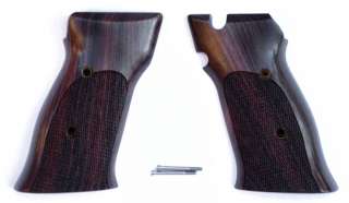 Hogue Smith & Wesson S&W Model 41 Rosewood Checkered Wood Grips 41911 