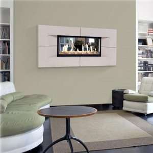   Propane Direct Vent See thru Fireplace System With Signature Command