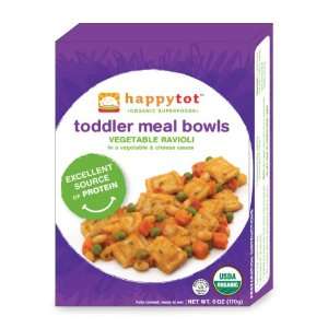 Happy Tot Toddler Meal Bowls, Vegetable Ravioli, 6 Ounce Package