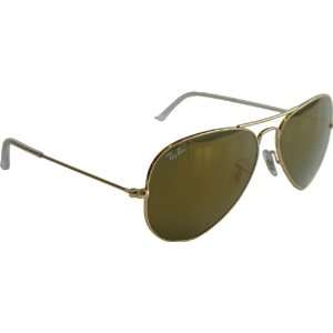 Ray Ban Large Metal Aviator Sunglasses Model 3025 ~ 58mm Lens size 
