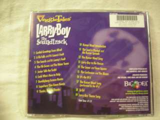 VEGGIETALES Larryboy The Soundtrack CD Veggie Tales 820413505929 