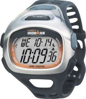 Timex Mens Ironman Triathlon Digital Display Chronograph Rubber Strap 