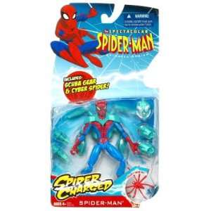   Scuba Suit Spectacular Spider Man Animated Series Action Figure Toys