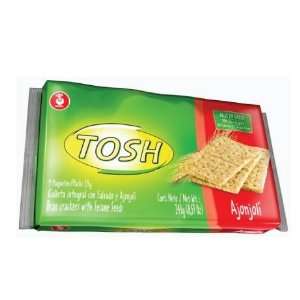 Dux Tosh Crackers with Sesame Seeds Bag 8.5 Oz:  Grocery 