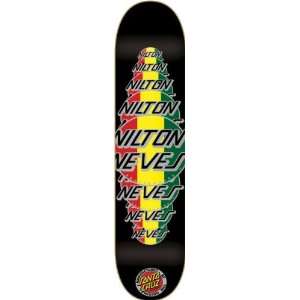  Santa Cruz Neves Logo Deck 7.7 Powerply Skateboard Decks 