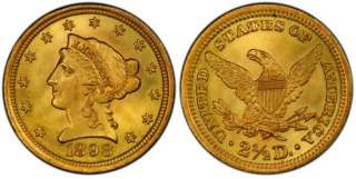 RARE   1898 $2 1/2 Dollar Liberty Head Gold Coin   XF BU  
