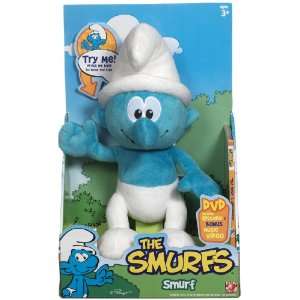  Play Along Smurfs 12 Inch Plush (with sound and DVD 
