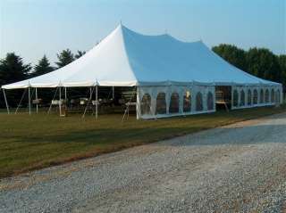 40X100 COMMERCIAL PARTY TENT WEDDING EVENT CANVAS TENT CANOPY HIGH 