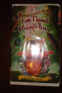 THE ADVENTURES OF TOM THUMB & THUMBELINA VHS TAPE  