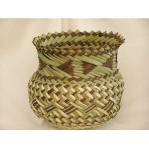   American Tarahumara Indian Yucca Basket 7x7 (o)