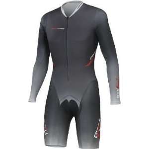  Castelli Body Paint Speed Suit Long Sleeve 3XL Red Sports 