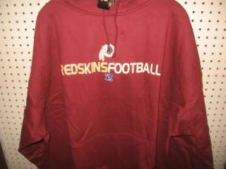 Mens Sz. 3XL Tall Washington Redskins Hooded Sweatshirt  